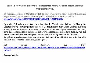 ORAN MANUFACTURE DE TABACS JORRO DEVENUE MARCH